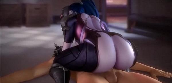  Widow Maker Getting Fucked From All Angles (3d Overwatch)